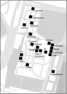 gezi commune map - hossein