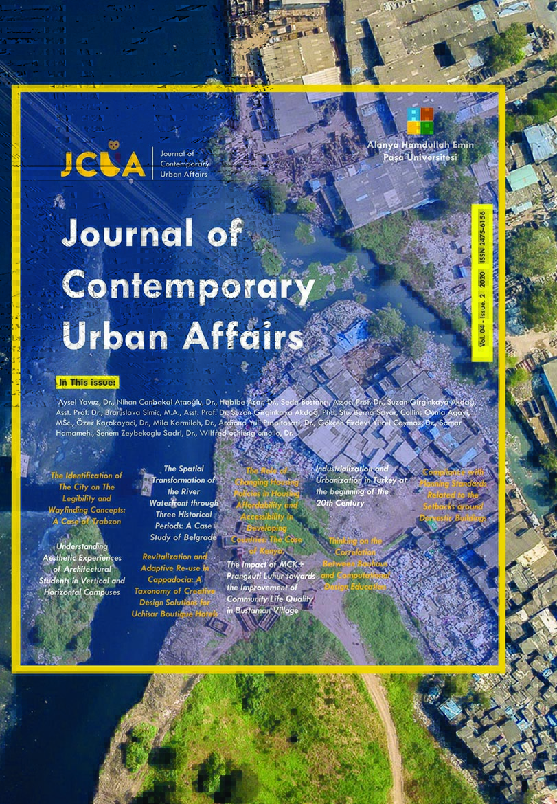 journal of contemporary urban affairs (JCUA), Conflict and divided territories, Emerging cities, urban ecology, morphology, Infra Habitation ,Slums ,Affordable houses, Gated communities, Revitalization, regeneration and urban renewal, Housing studies livability, responsive environment, quality of life , Contemporary urban issues , politics, strategies, sociology, Crime, Immigration , international labor migration , New urbanism, Rapid urbanization, Urban sprawl.