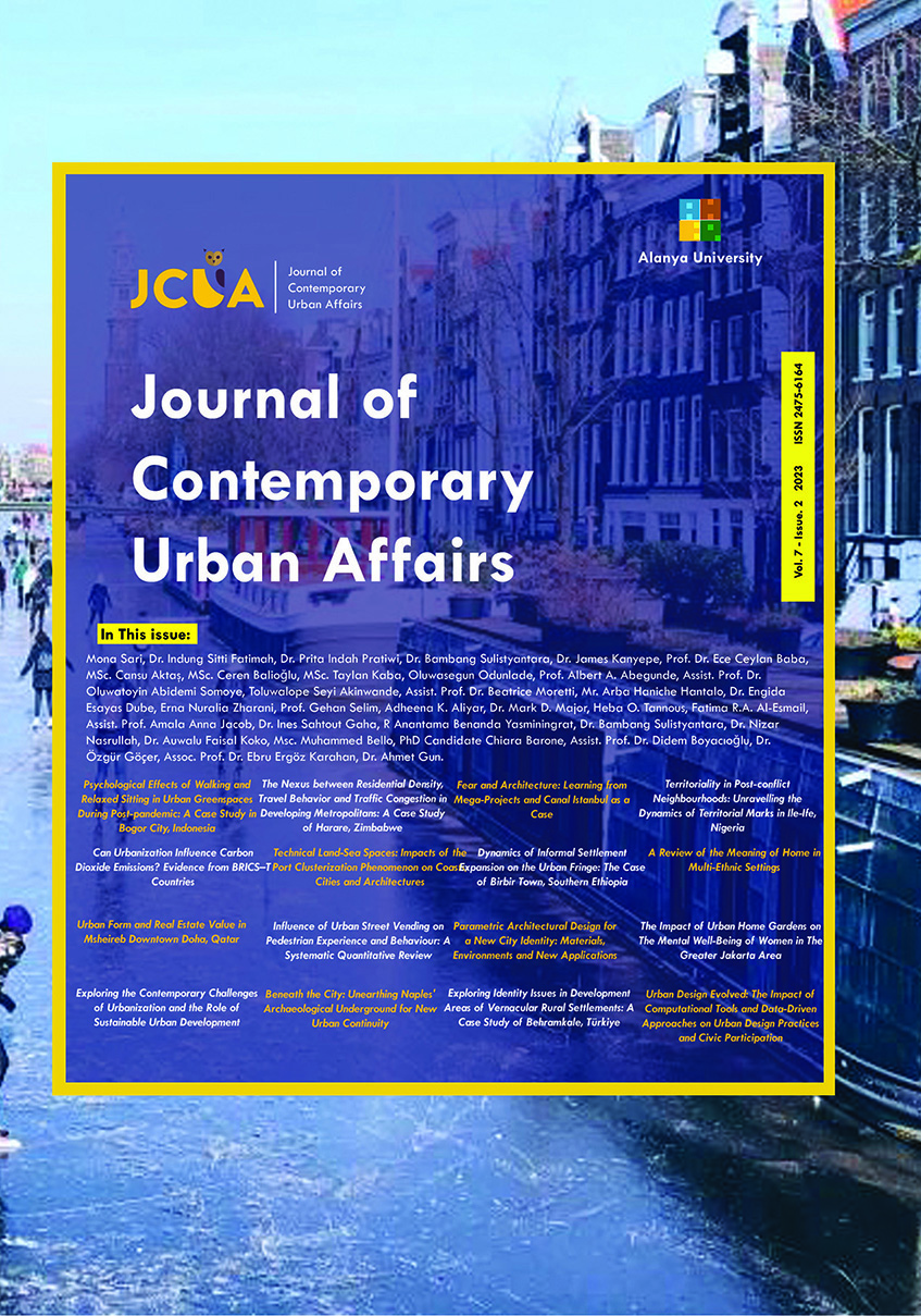 					View Vol. 7 No. 2 (2023): Journal of Contemporary Urban Affairs
				